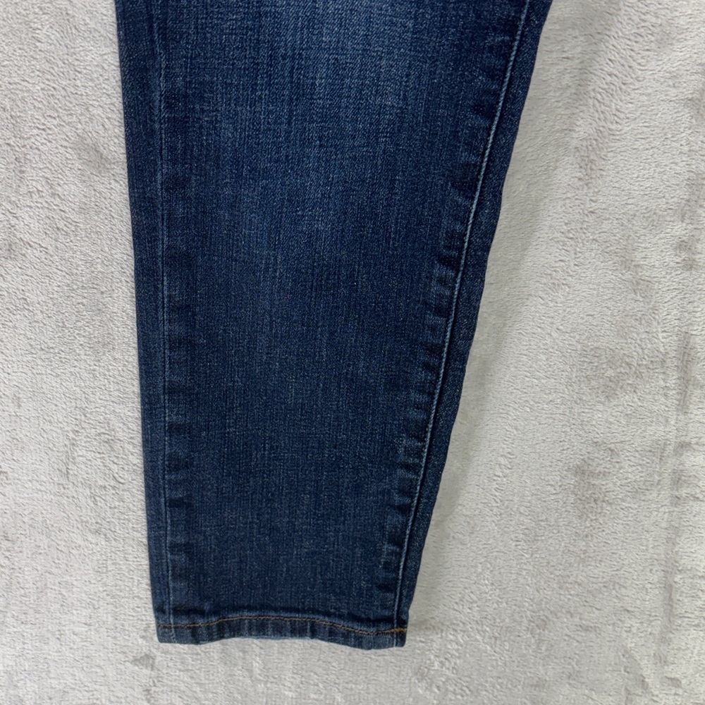 Frame Le Garcon Crop Dark Distressed Jeans Size 25 - Picture 6 of 11